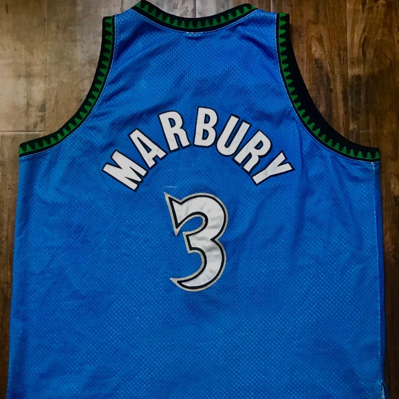 Authentic Starter/Champion Jersey Stephon Marbury - Picture 4 of 4